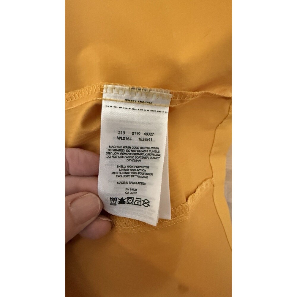 Columbia Women's Pardon My Trench Water-Resistant Rain Jacket Sz Medium Yellow - Picture 13 of 16